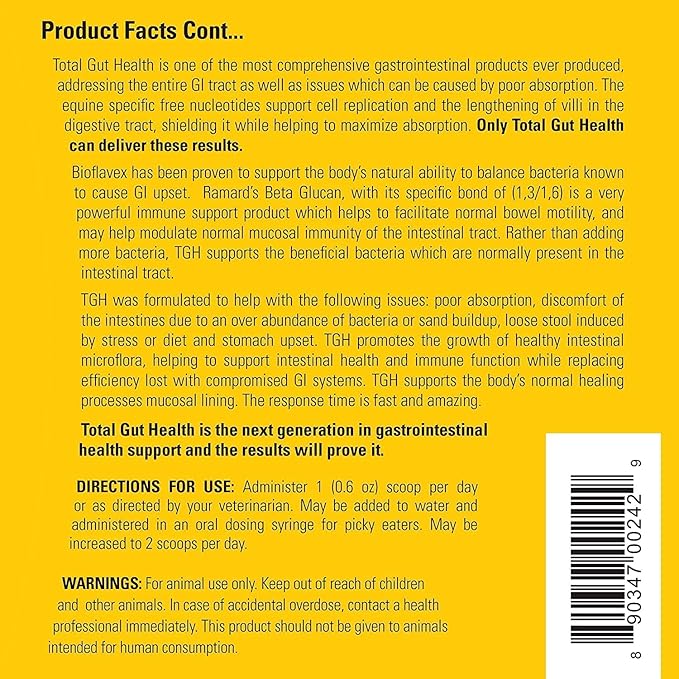 Total Calm and Focus for Horses Supplement - Magnesium & Calming Formula for Horse Show, Training, & Performance Mental Alertness without Drowsiness, Show Safe, Perfect Prep for Horses 1 pack