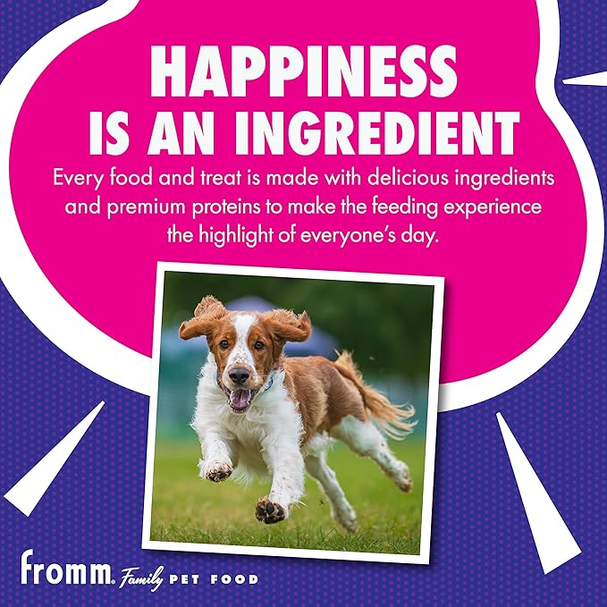 Fromm Pop'etts Cracker Dog Snack Variety Pack - Premium Dog Treat Sample Pack (Cheese, Cranberry, Liver, Banana Peanut) - Pack of (4) 6 oz Bags