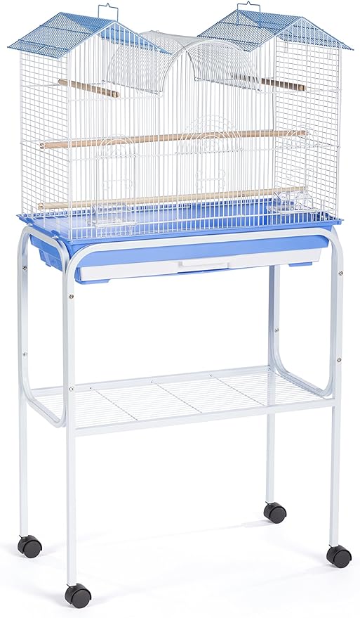 Prevue Pet Products 447 Bird Cage Stand for 26" x 14" Base Flight Cages, White