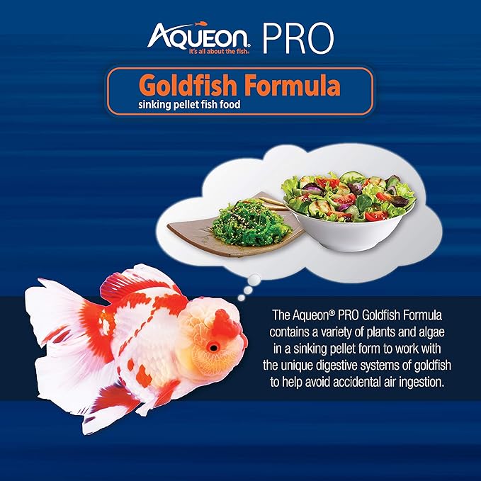 Aqueon PRO Pellet Fish Food Goldfish Formula 5 oz