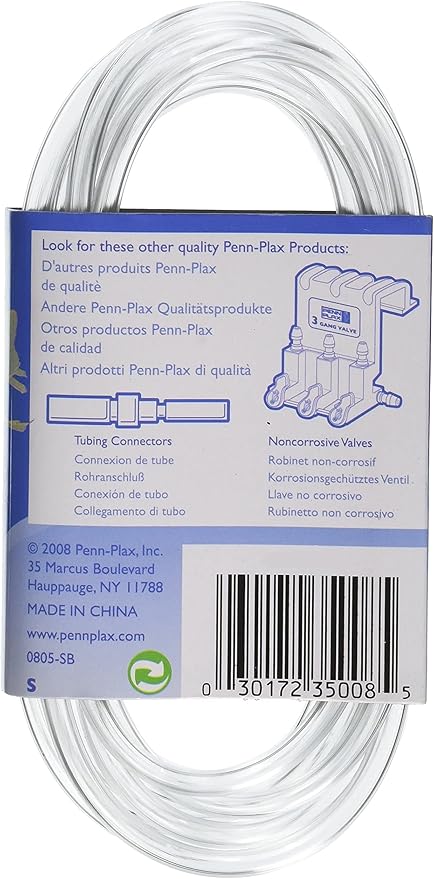 Penn-Plax Undergravel Aquarium Filter for 40-55 Gallon Tanks Standard Airline Tubing for Aquariums