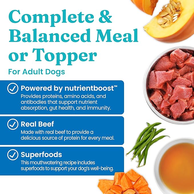 Solid Gold WET FUNCTIONAL DOG, MOBILITY, BEEF & VEG, 3.5oz Pack of 6