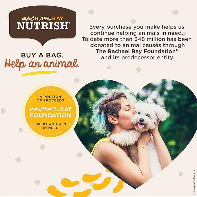 Rachael Ray Nutrish Turkey Bites Real Meat Grain Free Dog Treats, Turkey Recipe with Hickory Smoked Bacon Flavor, 5 Ounce (Pack of 5) Packaging May Vary