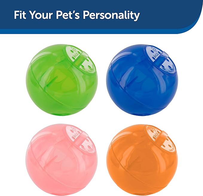 PetSafe Slimcat Feeder Ball - Interactive Game for Your Cat - Fill with Food and Treats - Green