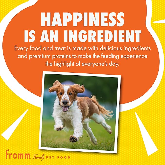 Fromm Pop'etts Chompy Cheese Cracker Dog Snacks - Premium Dog Treats - Cheese Recipe - Pack of (3) 6 oz Bags
