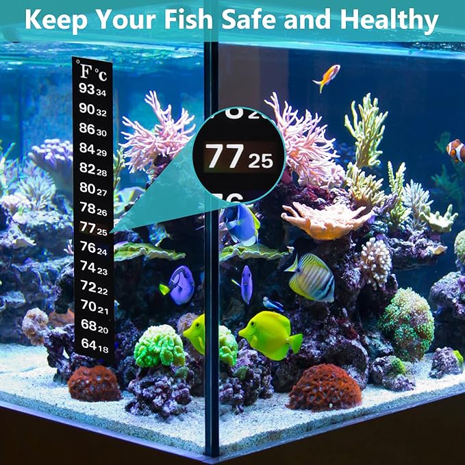 Aquarium Test Strips for Freshwater Fish: 9 in 1 Fish Tank Water Testing Kit for Aquarium Pond - Accurate Testing Nitrate Nitrite Hardness Free Chlorine pH Carbonate Total Alkalinity-100 Strips