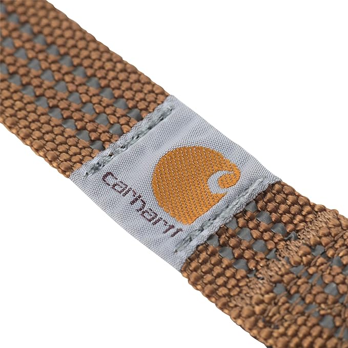 Carhartt Shock Absorbing Dog Leash Carhartt Brown/Brushed Brass