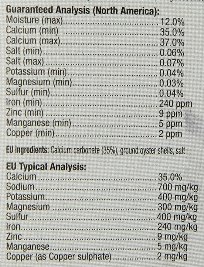 Exo Terra Calcium Powder Supplement for Reptiles and Amphibians, 3.2 Oz., PT 1851