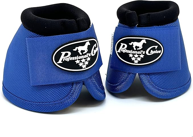 Professional's Choice Ballistic Overreach Bell Boots for Horses | Superb Protection, Durability & Comfort | Quick Wrap Hook & Loop