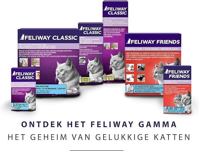 FELIWAY Classic Cat Calming Pheromone Travel Spray (20 mL)