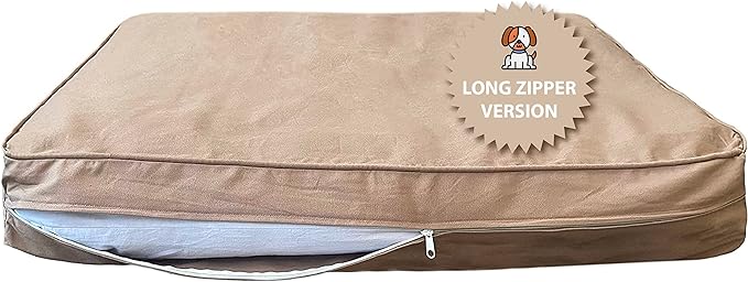 Molly Mutt Huge Dog Bed Cover - Wild Horses Print - Measures 36”x45”x5’’ - 100% Cotton - Durable - Breathable - Sustainable - Machine Washable Dog Bed Cover