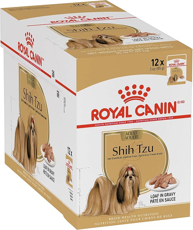 Royal Canin Adult Shih Tzu Wet Dog Food, 3 oz pouch (pack of 12)