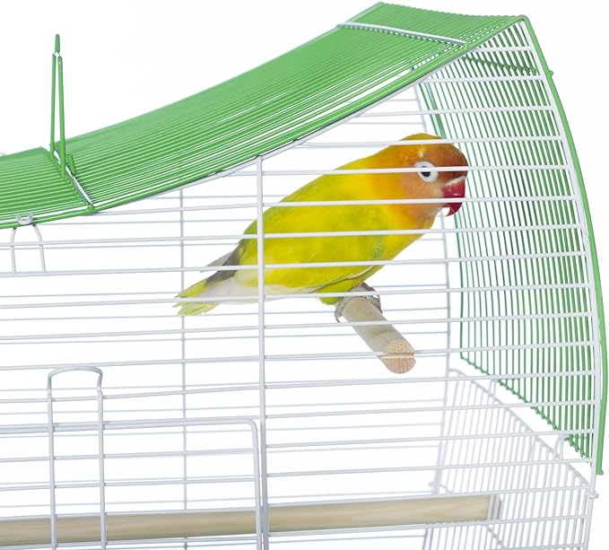 Prevue Pet Products South Beach Wave Top Bird Cage, Lime Green (SP50081)