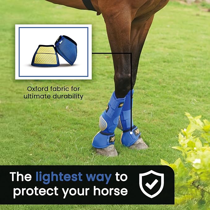 Bell Boots | Prevent Horses from Injury | Professional Bell Boots for Horses with Superb Protection, Durability, Comfort, Relaxable & Lightweight | Easily Remove mud & dust