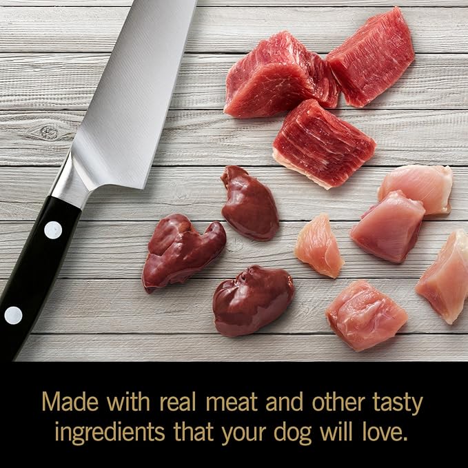Cesar Canine Cuisine Variety Pack Beef And Chicken & Liver Dog Food, Trays 3.5 Ounces, 12-Count