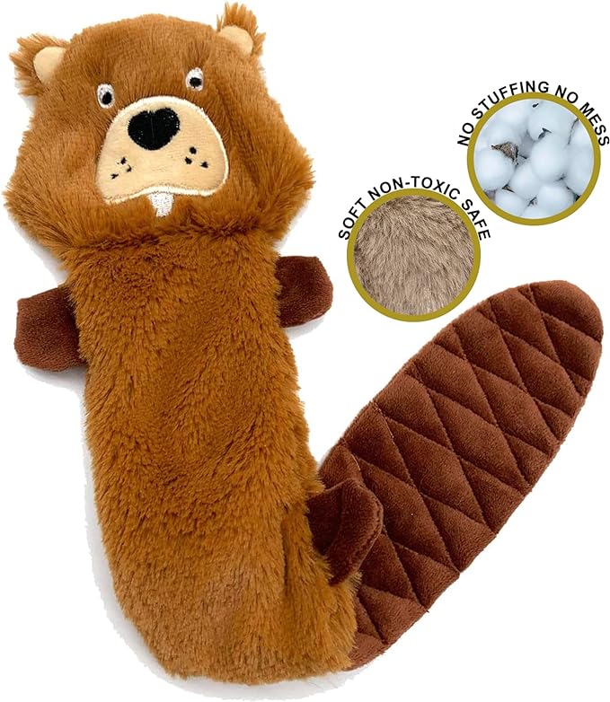 Jalousie 5 Pack Stuffingless Dog Crinkle Paper Toys Dog Toy Dog w/Durable Liner No Stuffing Dog Toy - Dog Toys for Pets Dogs No Stuffing Dog Crinkle Sound Toy for Medium Large Dogs