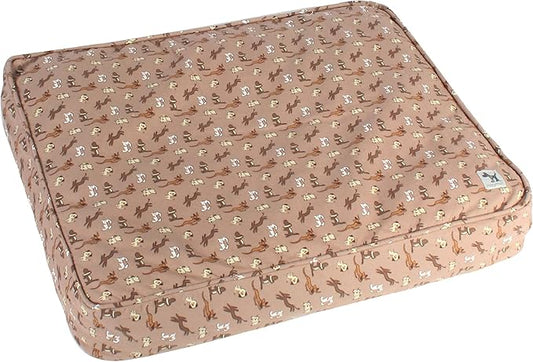 Molly Mutt Medium to Large Dog Bed Cover - Daysleeper Print - Measures 27”x36”x5’’ - 100% Cotton - Durable - Breathable - Sustainable - Machine Washable Dog Bed Cover