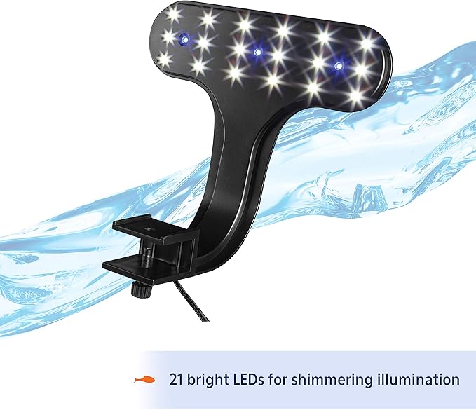 Aqueon Freshwater Aquarium Clip-On LED Light One Size