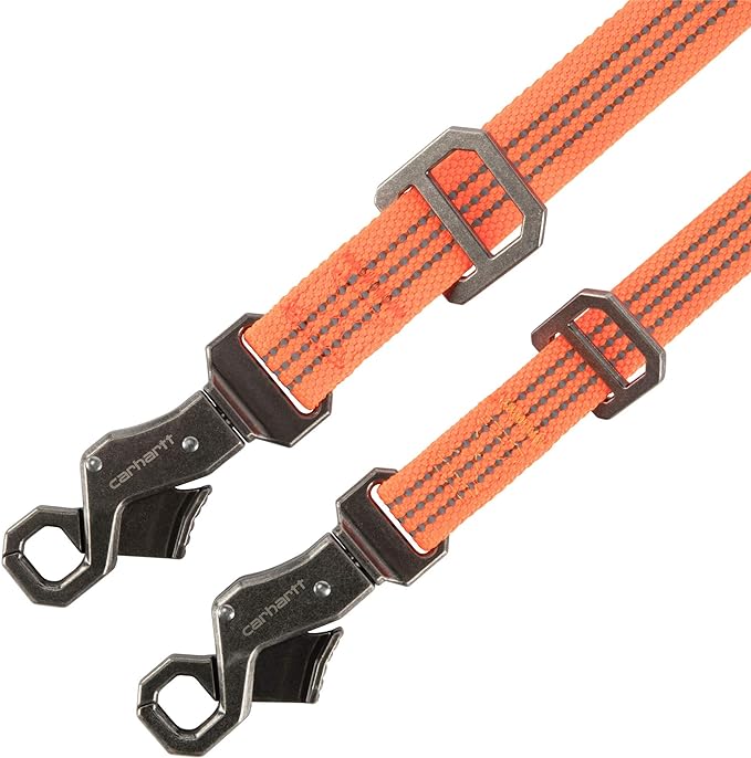 Carhartt Dog Leash, Durable Nylon Webbing Dog Leash, Hunter Orange, Small