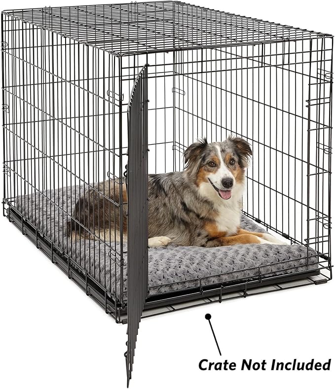 MidWest Homes for Pets Deluxe Dog Beds | Super Plush Dog & Cat Beds Ideal for Dog Crates | Machine Wash & Dryer Friendly, 1-Year Warranty