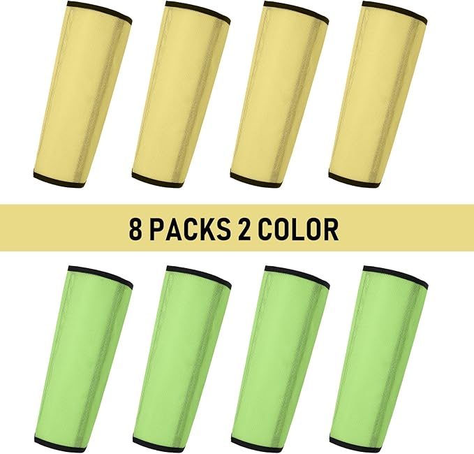 Jexine Set of 8 Mesh Fly Boots for Horse Loose Breathable Mesh Horse Boots Protective Horse Leg Wraps Horse Leggings for Preventing Flies and Mosquitoes Bites