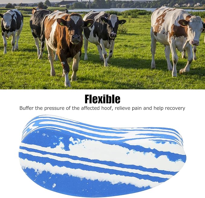Hoof Trimming Pad Rubber Material Hoof Pad for Hoof Trimming Suitable for Cows Dairy Cattle Hoof Trimming Accessory Capsule