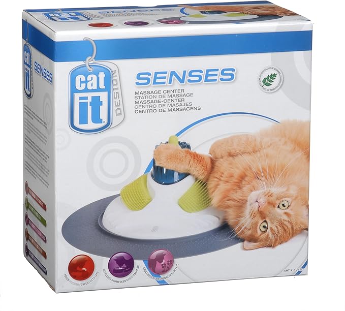 Catit Senses Interactive Cat Toys Value Bundle - Play Circuit, Wellness Center, and Food Tree