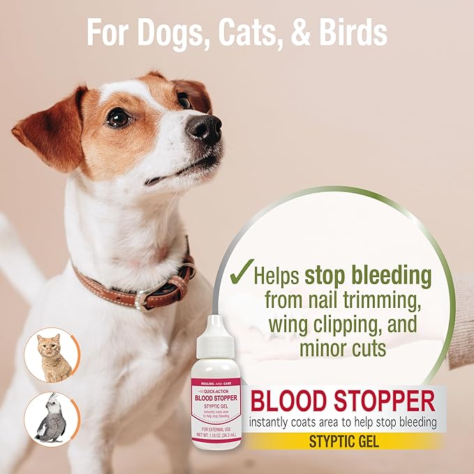 Four Paws Healthy Promise Pet Blood Stopper Gel 1.16 Oz.