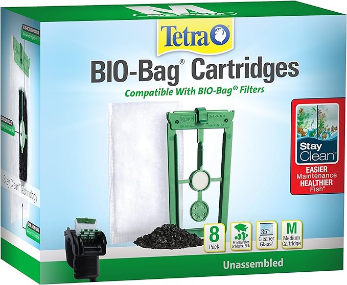 Tetra Whisper Bio-Bag Filter Cartridges for Aquariums - Unassembled