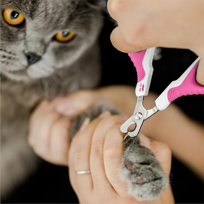 Mr. Pen- Cat Nail Clipper, Pink, Cat Nail Trimmer, Cat Nail Clippers, Cat Claw Clippers, Cat Clippers for Nails, Pet Nail Clippers, Kitten Nail Clipper, Small Dog Nail Clipper, Cat Claw Trimmer