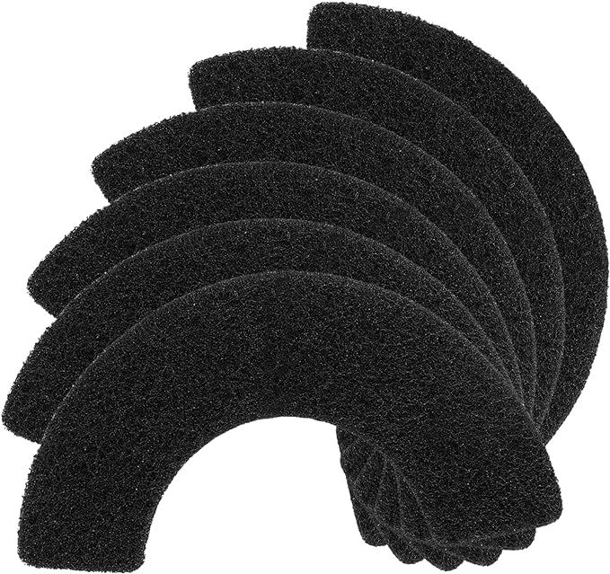 6 Pcs Carbon Filters for Litter-Robot 4 - Thickened and Durable Replacement Filters to Absorb Unpleasant Odors Control Damp from Pets and Keep Home Fresh