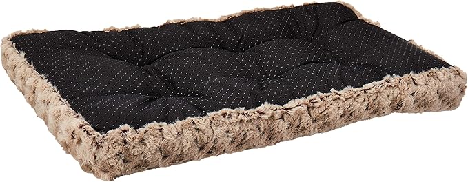 Midwest Homes for Pets Deluxe Dog Beds | Super Plush Dog & Cat Beds Ideal for Dog Crates | Machine Wash & Dryer Friendly, 1-Year Warranty