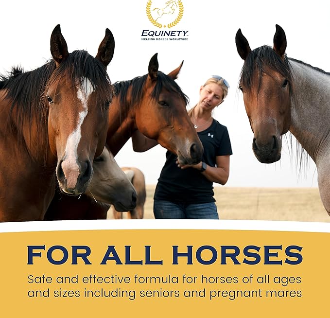 Ultimate OEC – Horse Supplements & Hoof Supplements for Horses - Omega 3 with Flax Seed Oil, Horse Oil, Vitamin E for Horses & Coat Defense for Horses - Vet-Approved Horse Joint Supplement & Hoof Oil