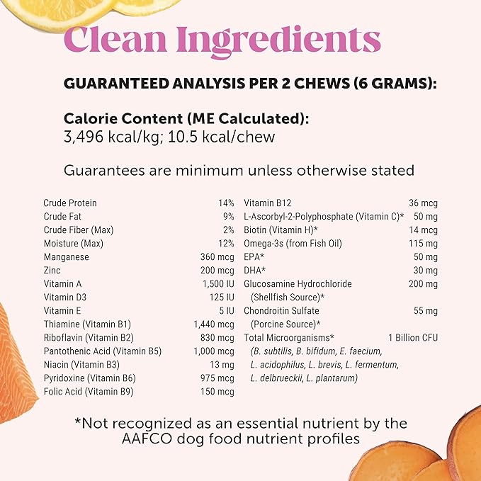 Pet Honesty Multivitamin Dog Supplement, Glucosamine chondroitin for dogs, Probiotics, Omega Fish oil, dog supplements & vitamins, dog vitamins for skin and coat allergies, (Peanut Butter 90 ct)