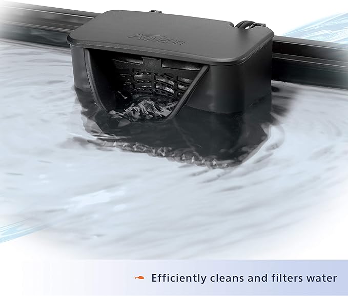 Aqueon QuietFlow 10 E Internal Aquarium Fish Tank Power Filter, Small, For Up To 10 Gallon Fish Tanks