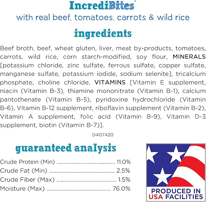 Purina Beneful Small Breed Wet Dog Food Variety Pack, IncrediBites - (2 Packs of 12) 3 oz. Cans