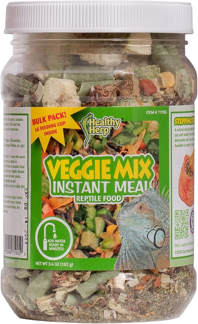 Veggie Mix Instant Meal 3.6-Ounce (102 Grams) Jar