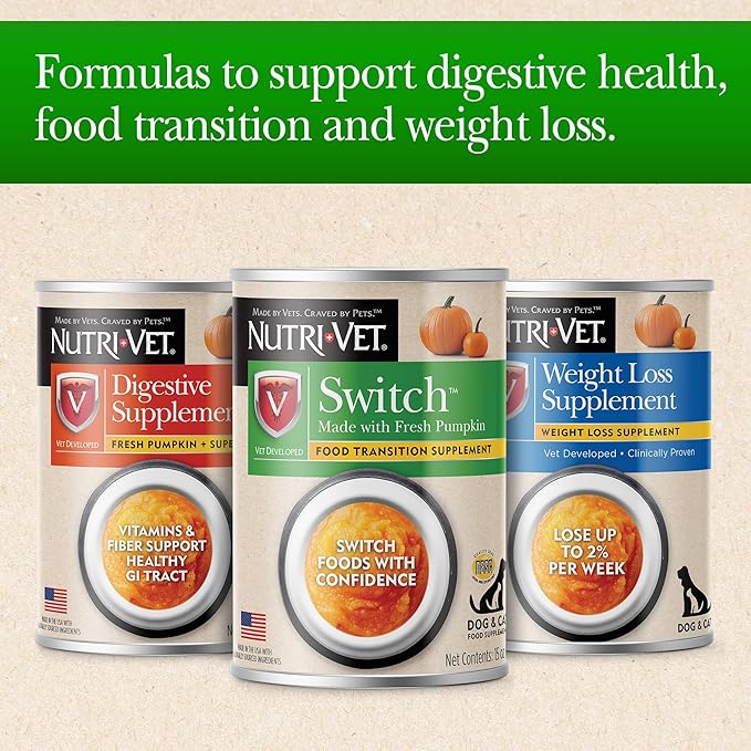 Nutri-Vet Switch™ | Food Transition Supplement | For Dogs and Cats