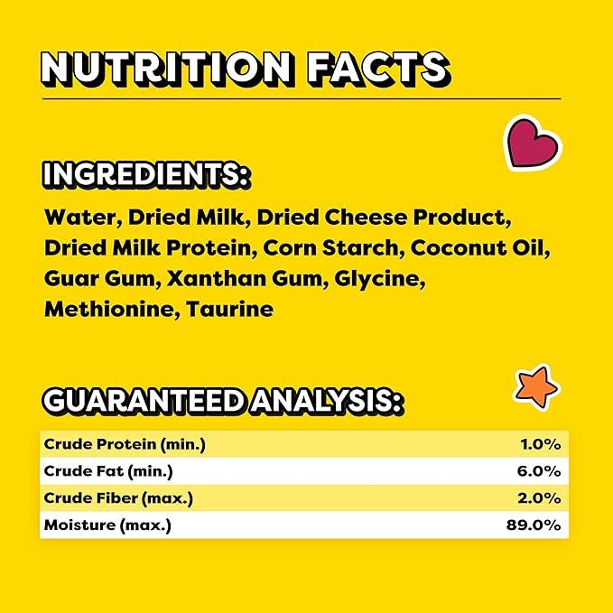 Temptations Creamy Puree with Cheese, Lickable Cat Treats, 0.42oz Pouches, 4 Count (Pack of 11) - Total 44 Count