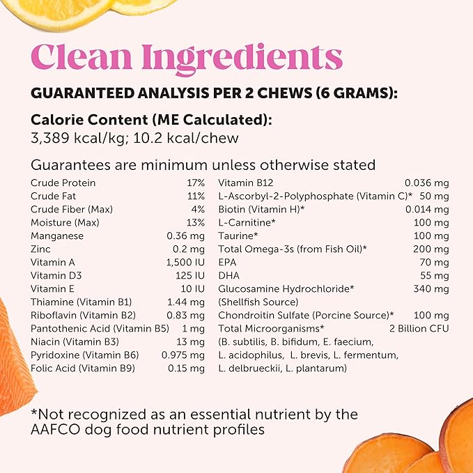 Pet Honesty Dog Multivitamin Max Strength - 15 in 1 Dog Vitamins for Health & Heart - Dog Essentials Fish Oil, Glucosamine, Probiotics, Omega Fish Oil - Dog Vitamins and Supplements for Skin and Coat