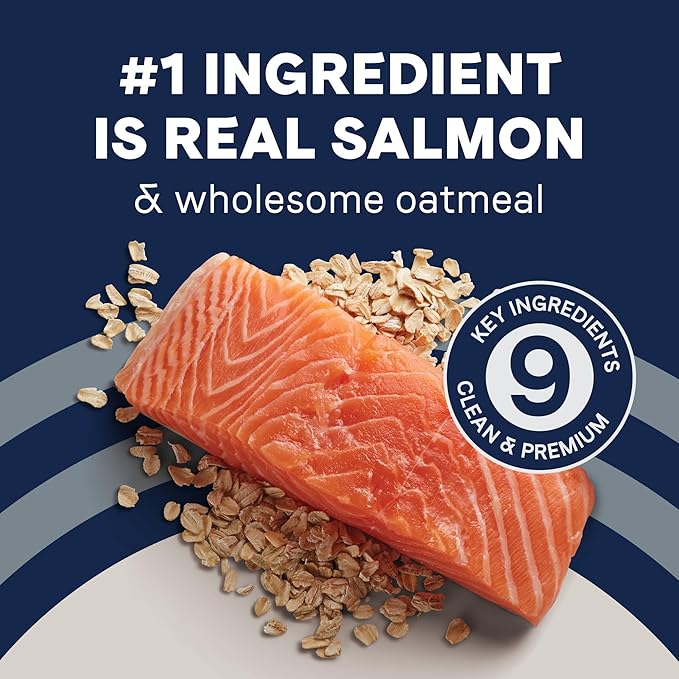 CANIDAE Pure Puppy Real Salmon & Oatmeal Recipe Dry Dog 22 LB