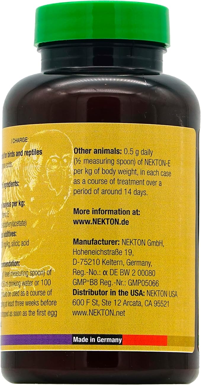 Nekton-E Vitamin E Supplement for Birds, 140gm