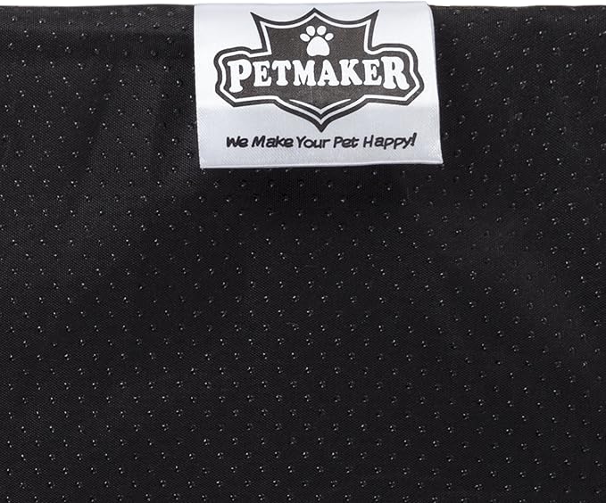 Orthopedic Dog Bed - 2-Layer Memory Foam Crate Mat with Machine Washable Sherpa Cover - 36x27 Pet Bed for Large Dogs Up to 65lbs by PETMAKER (Brown)