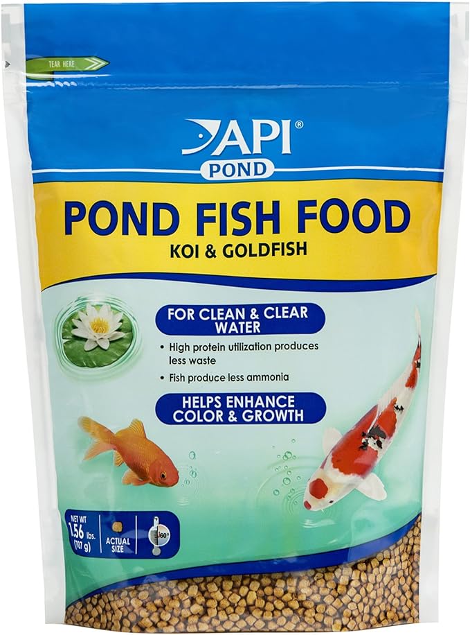 API POND FISH FOOD Pond Fish Food 1.56-Pound Bag