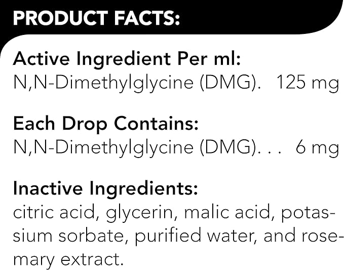 VETRISCIENCE Vetri DMG Liquid, 30mL Dropper - Supports Immune System, Stamina, Skin Irritation, Watery Eyes, and Performance for Dogs and Cats