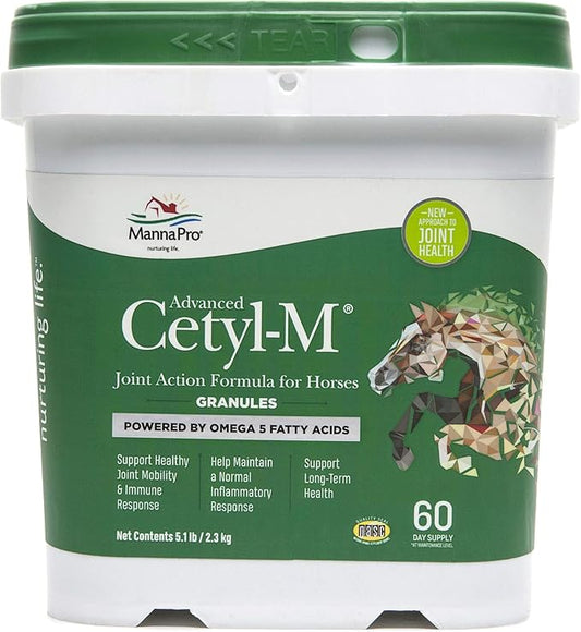 Manna Pro Cetyl-M Equine Joint Supplement Granule, 5.1 LB