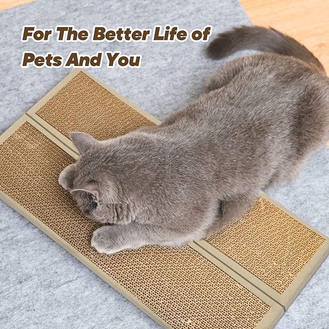 Splicing Cat Scratch Pad: Cat Scratchers for Indoor Cats, Cat Scratching Pad, Cat Scratcher Cardboard, Cat Scratching Pad, Premium Scratch from Cats, Double-Sided Design
