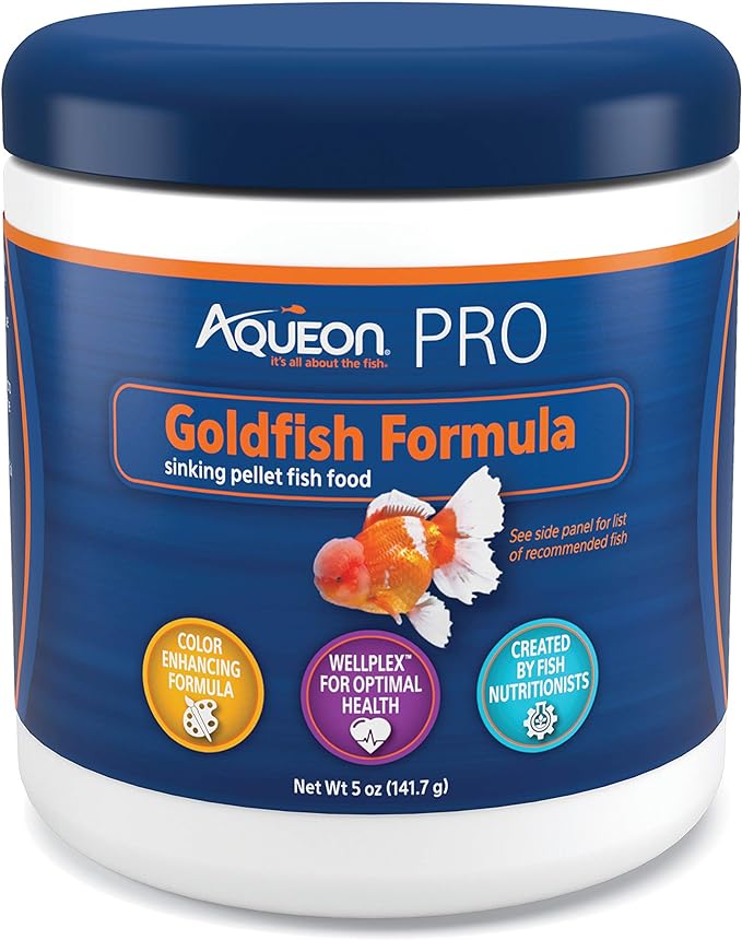 Aqueon PRO Pellet Fish Food Goldfish Formula 5 oz