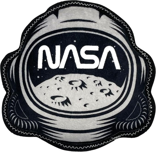 NASA Helmet Tough Dog Toy, Space Helmet Toy for Dogs and Cats, with NASA Logo and Design, Tough Toy for Dogs