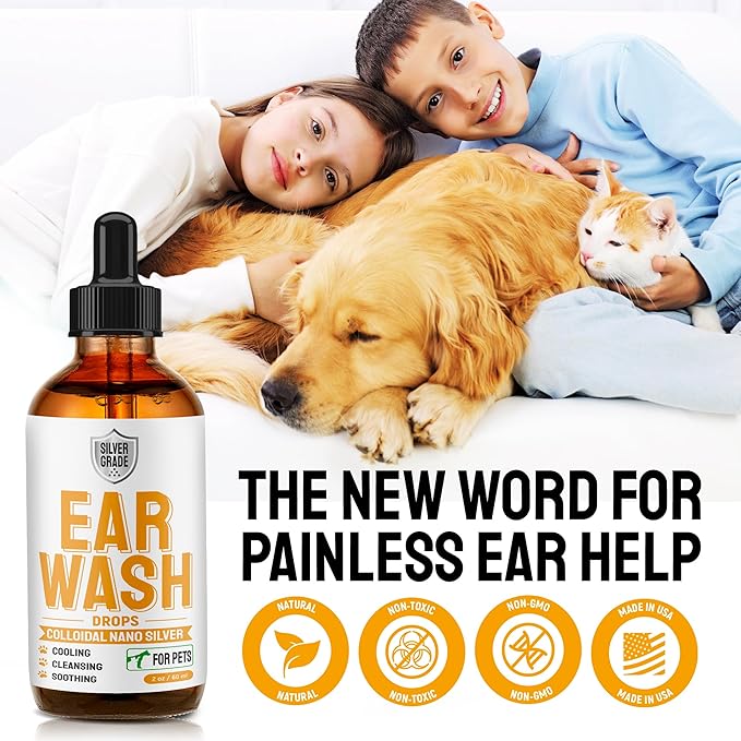 Cat Ear Cleaner ● Ear Wash for Dogs ● Cat & Dog Ear Wash Solution ● Cat Ear Wash ● Dog Ear Flush ● Cat Ear Drops ● Dog Ear Cleaner ● Ear Drops for Cats ● 2 Oz